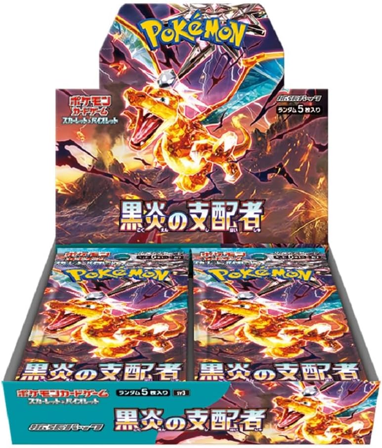Pokemon Ruler Of The Black Flame sv3 Japanese Booster Box