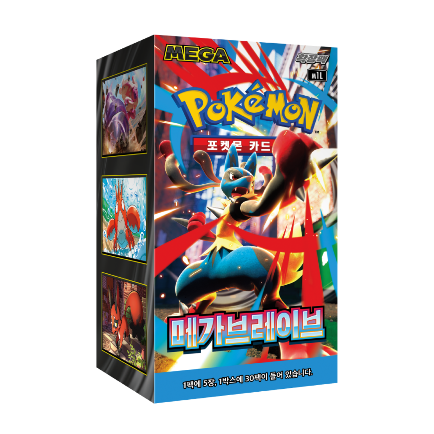 Pokemon Mega Brave m1L Korean Booster Box
