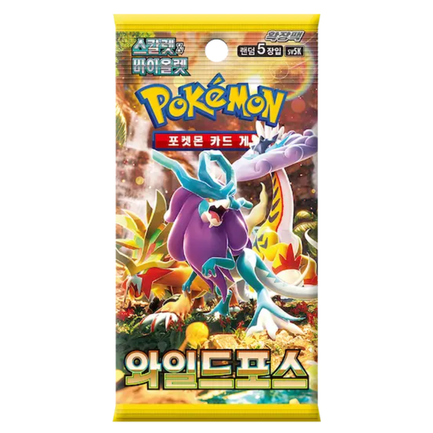 Pokemon Wild Force sv5K Japanese Booster Pack