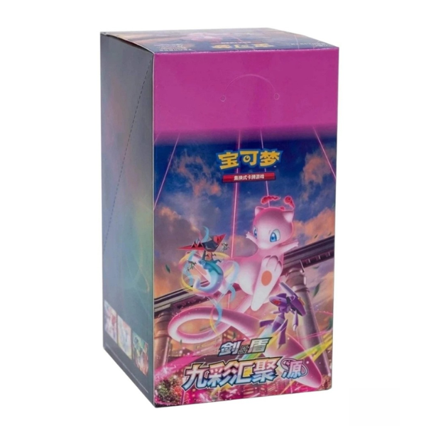 Pokemon Nine Colors Gathering Mew cs4b C Simplified Chinese Slim Booster Box