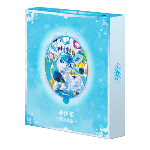 Pokemon Terastal Grand Crystal Gathering Simplified Chinese Glaceon Binder Box