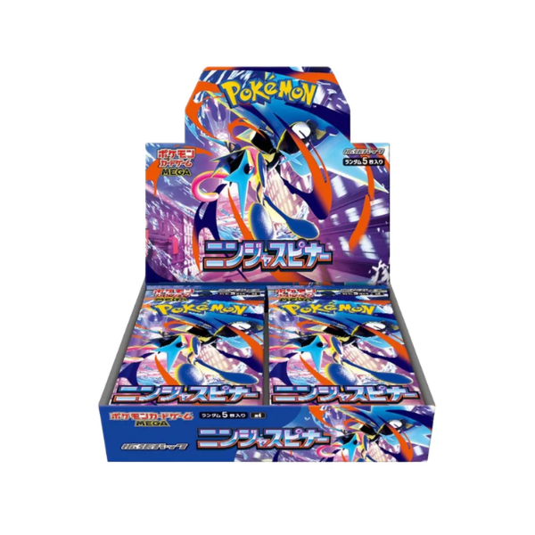 Pokemon Ninja Spinner m4 Japanese Booster Box *Un-Shrinked*