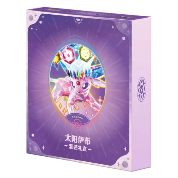 Pokemon Terastal Grand Crystal Gathering Simplified Chinese Espeon Binder Box