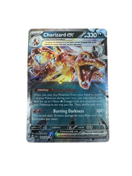Charizard ex 054/091 - Paldean Fates - Tera Holo Rare