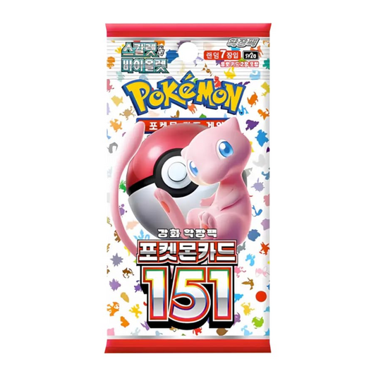 Pokemon 151 sv2a Korean Booster Pack