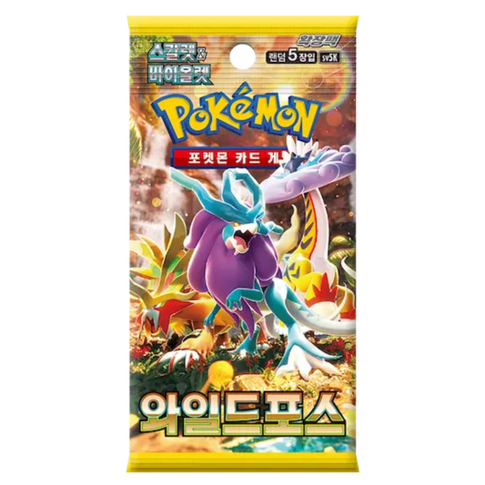 Pokemon Wild Force sv5K Japanese Booster Pack
