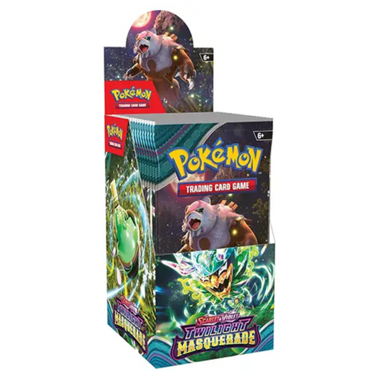 Pokemon Twilight Masquerade English Half Booster Box