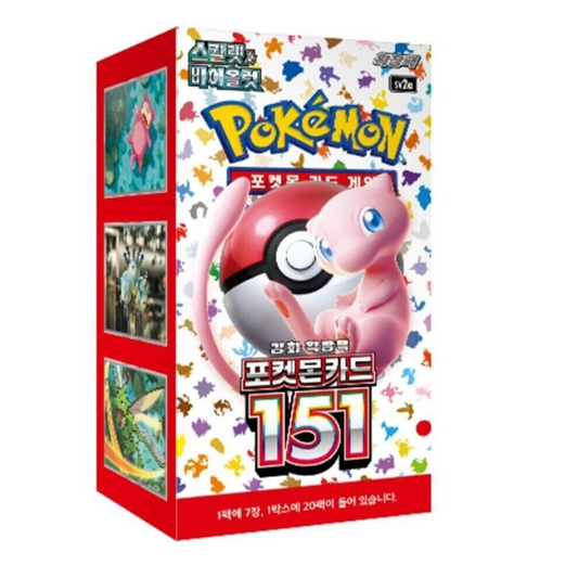 Pokemon 151 sv2a Korean Booster Box