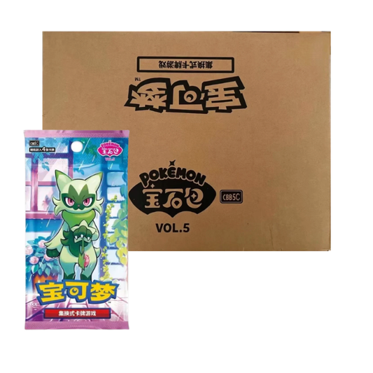 Pokemon Gem Pack Vol 5 CBB5 C Simplified Chinese Sealed Case