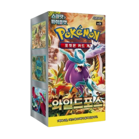 Pokemon Wild Force sv5K Korean Booster Box