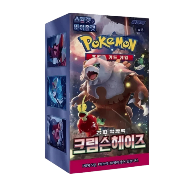 Pokemon Crimson Haze sv5a Korean Booster Box