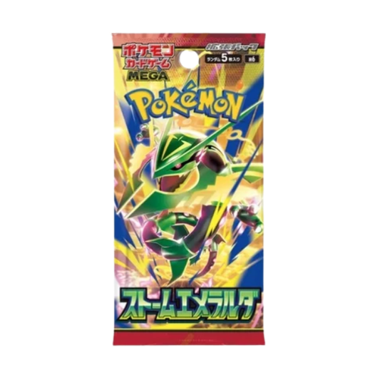 Pokemon Storm Emeralda m6 Japanese Booster Pack