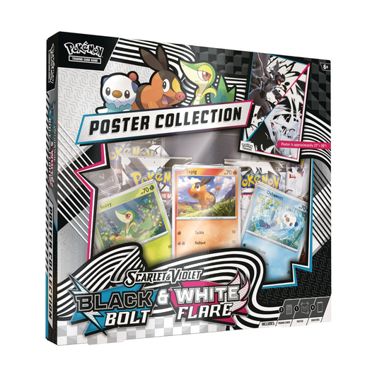 Pokemon TCG Scarlet & Violet 10.5 Unova Poster Collection Box