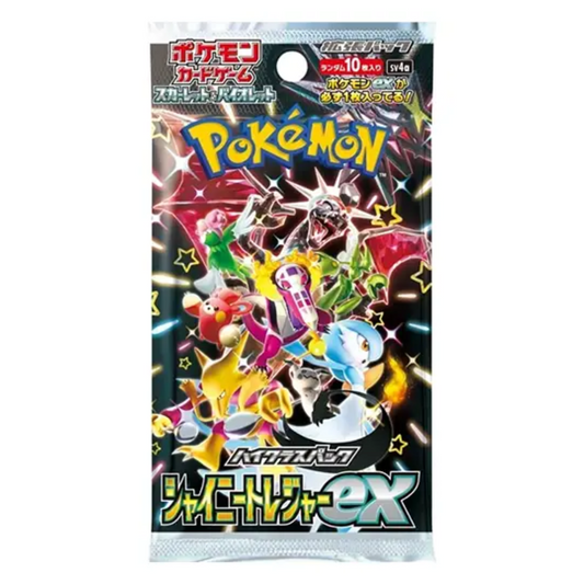 Pokemon Shiny Treasure ex High Class sv4a Japanese Booster Pack